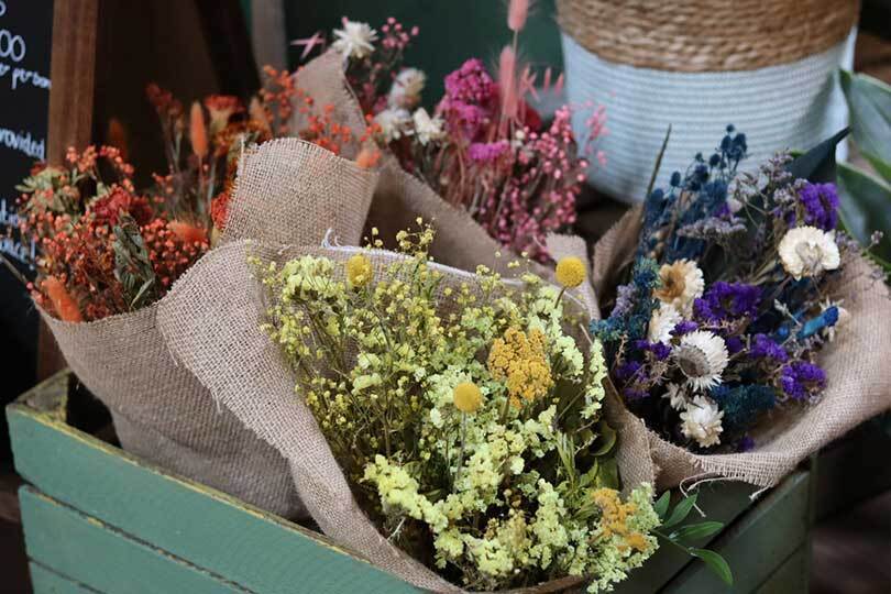 Dried Flower Bouquets & Wreaths